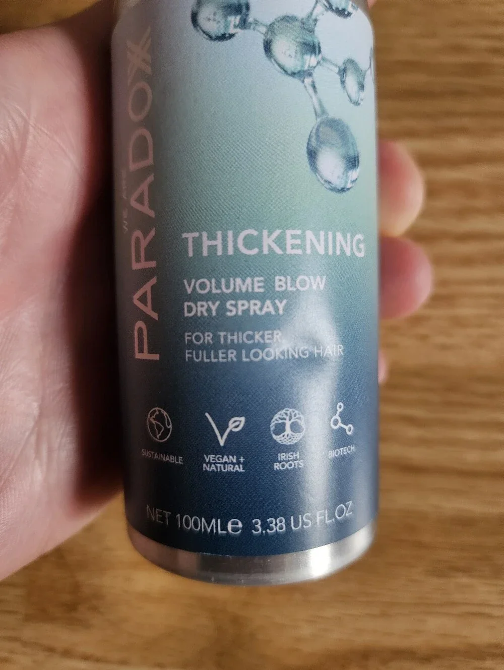 NWT Paradox Thickening Blow Dry Spray